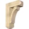 Ekena Millwork Legacy Craftsman Rough Sawn Bracket w/ Offset Brace, Douglas Fir, 8"W x 22"D x 30"H BKT0806X22X30LEC04RDF - alternate 1